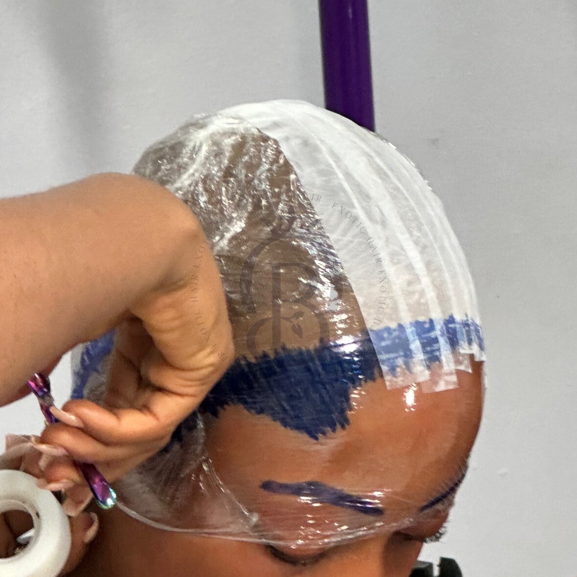 Building the head wrap